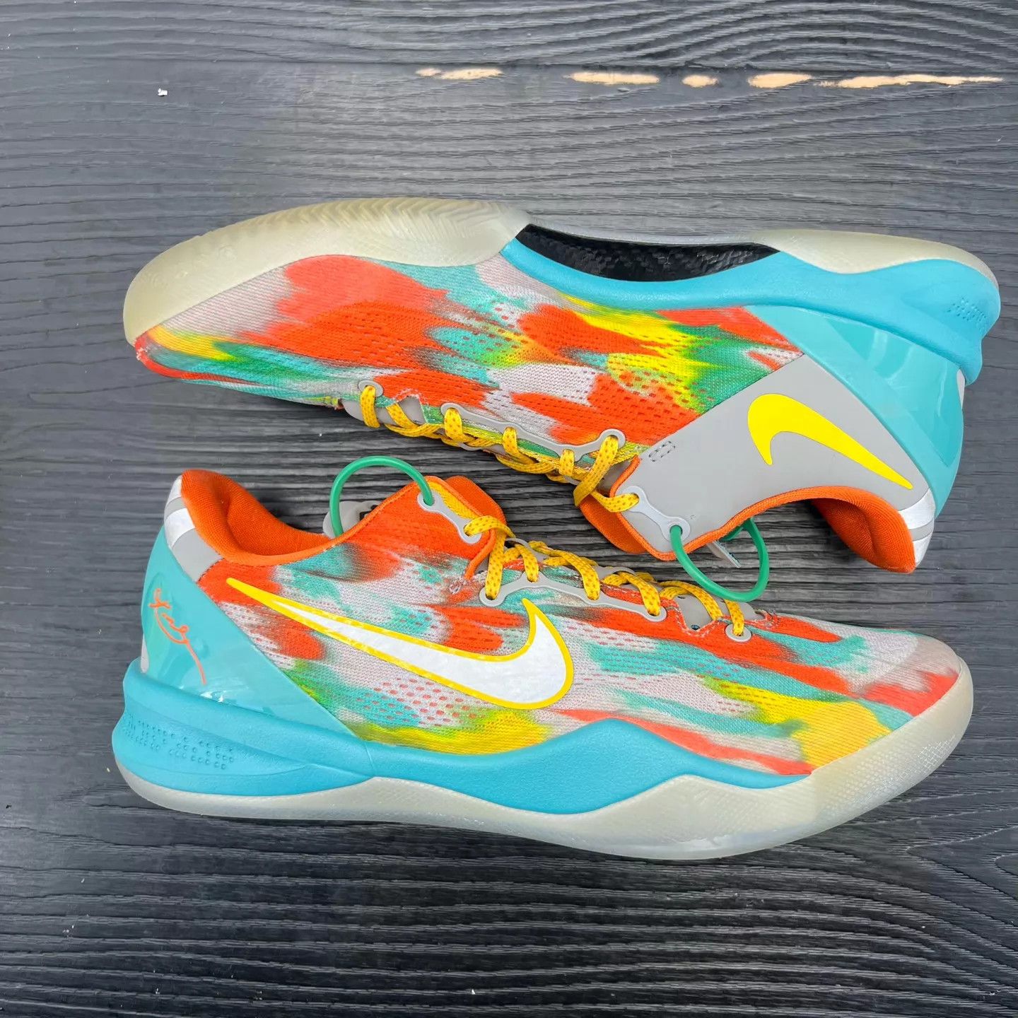 Nike zk8 Venice Orange & Blue Size 44 New Size US 10 / EU 43 - 3 Thumbnail
