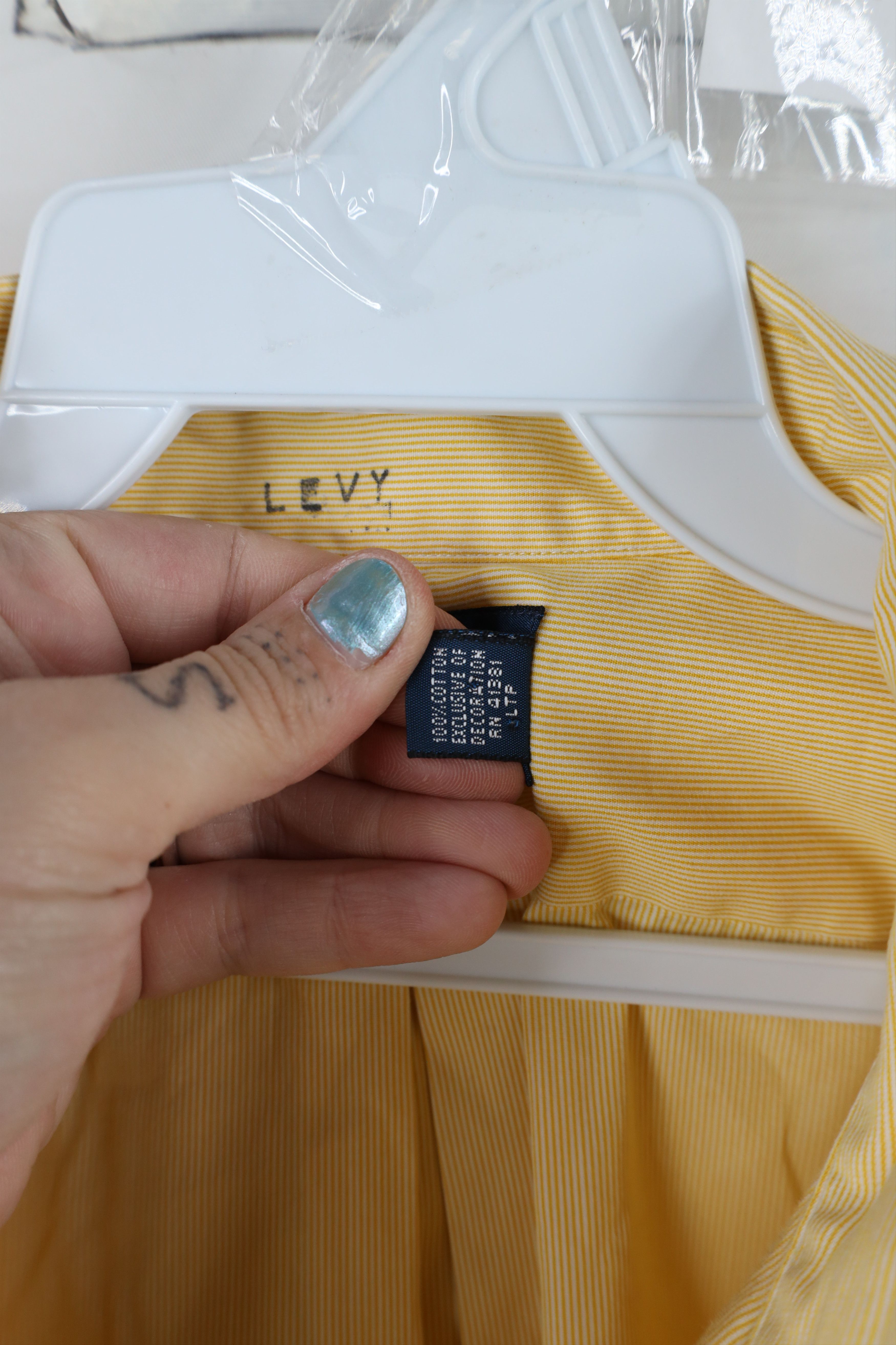 Polo Ralph Lauren Vintage 90s Ralph Lauren Fit Pinstriped Button Down Shirt Size US L / EU 52-54 / 3 - 6 Thumbnail