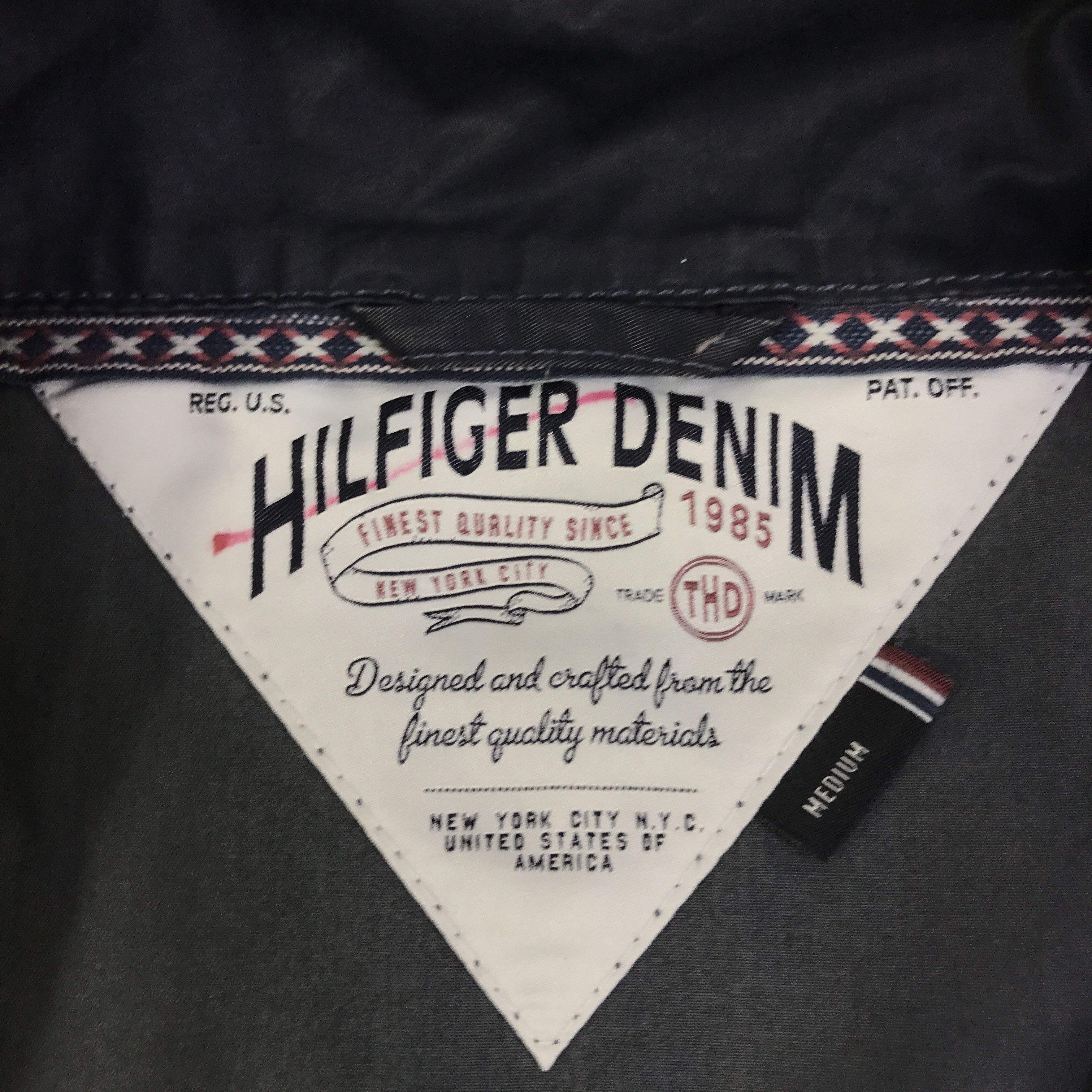 Tommy Hilfiger Vintage Hilfiger Denim woman design Jacket K124B13 Size US M / EU 48-50 / 2 - 15 Thumbnail