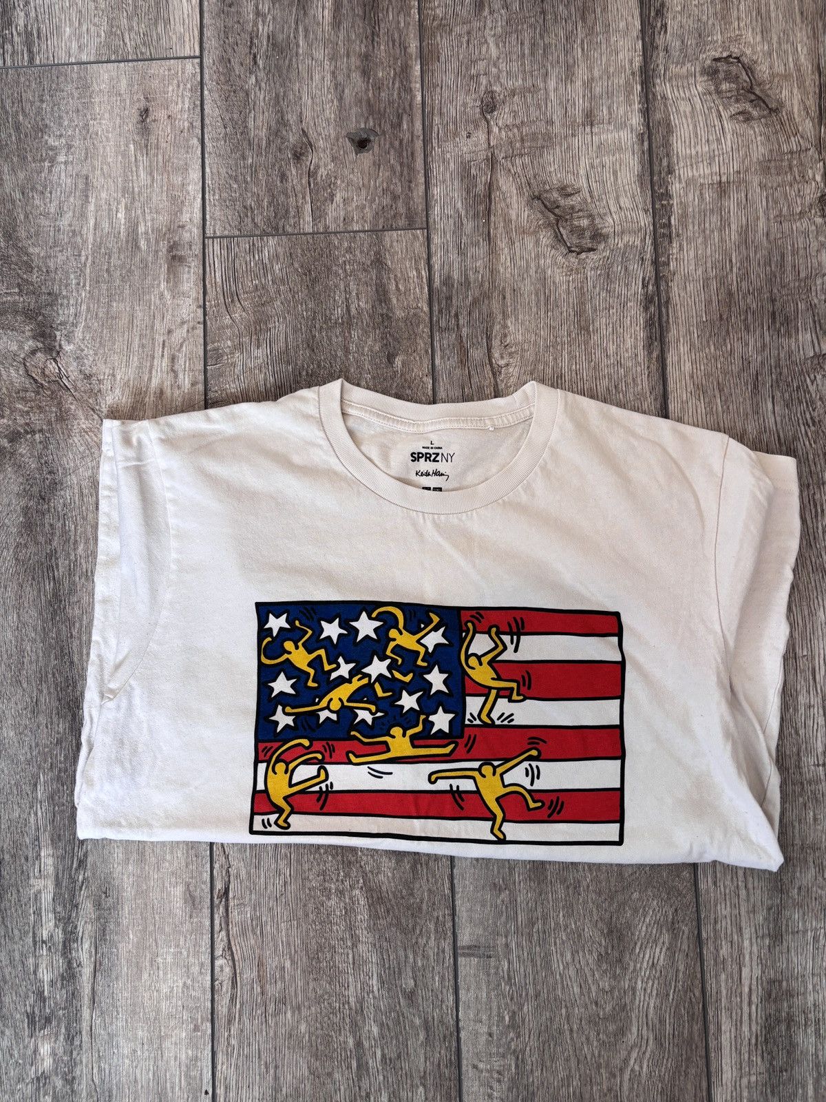 Uniqlo Keith harring usa shirt Size US M / EU 48-50 / 2 - 1 Thumbnail