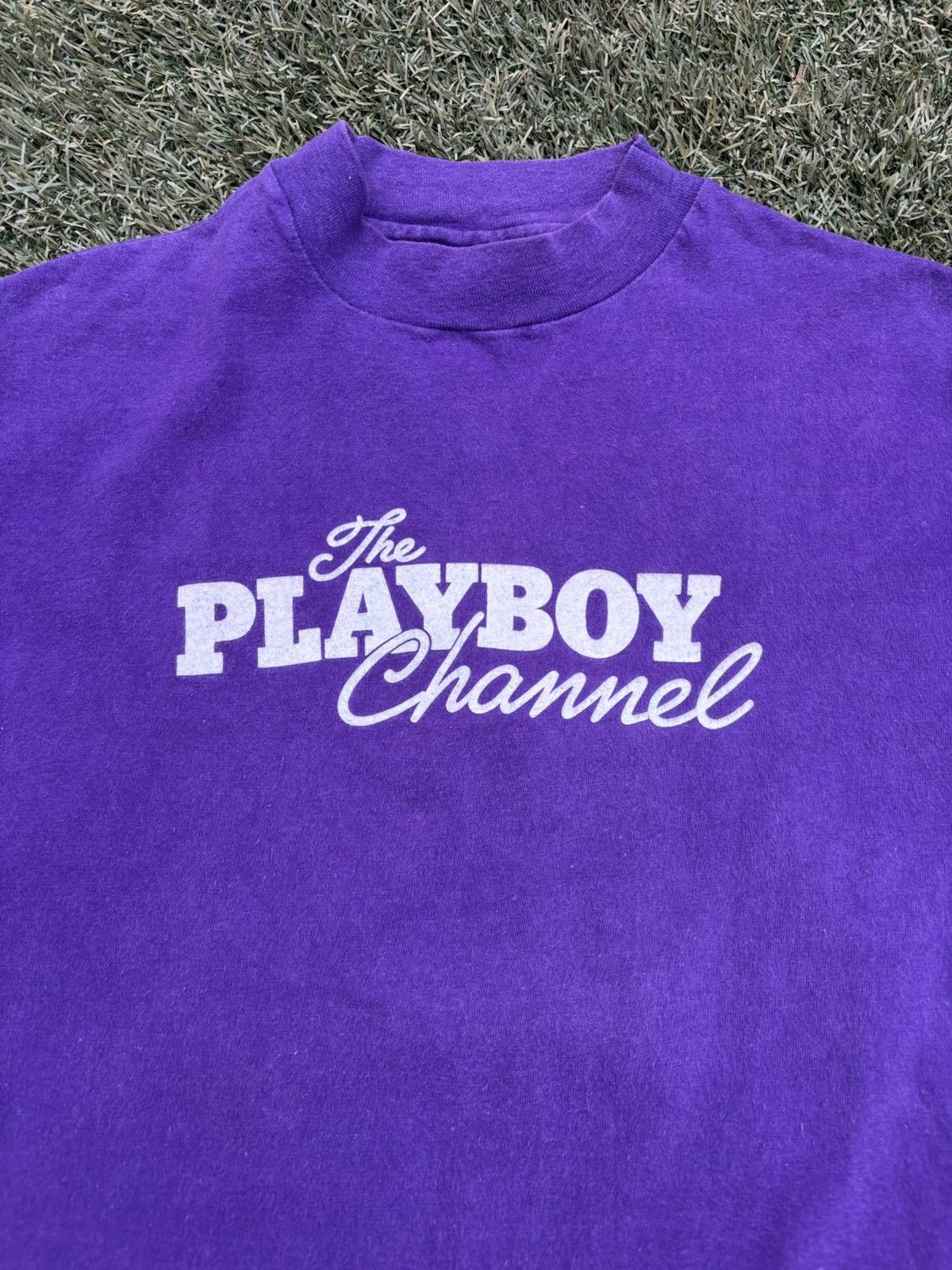 Playboy Vintage 80s The Playboy channel t shirt Size US L / EU 52-54 / 3 - 2 Thumbnail