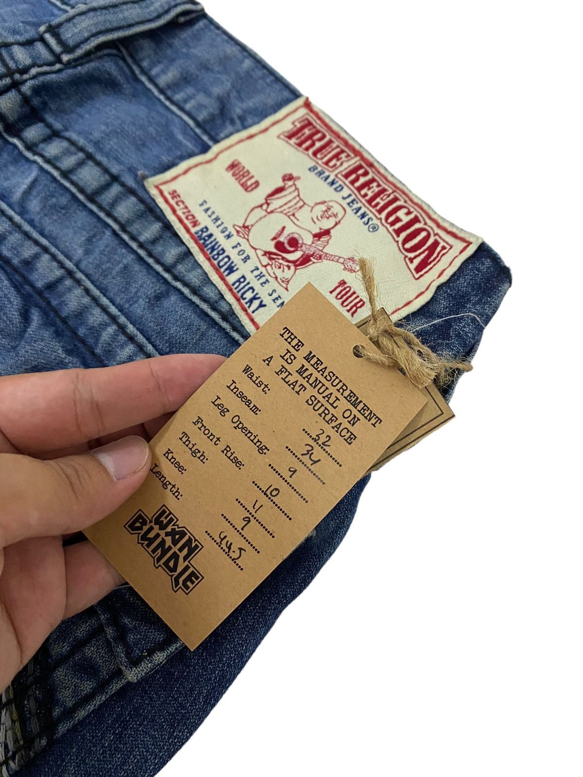 True Religion True Religion Rainbow Ricky Jean Size US 32 / EU 48 - 13 Thumbnail