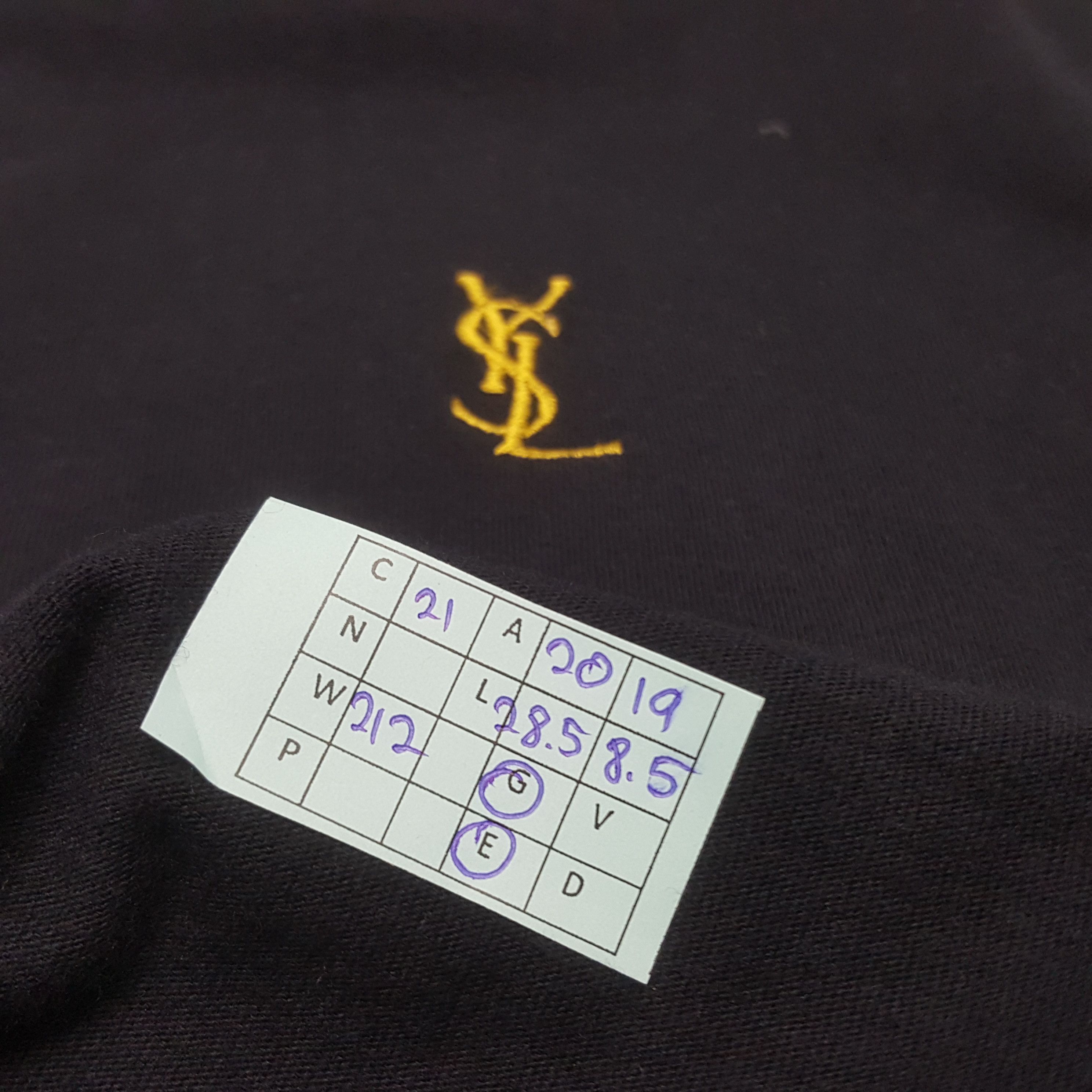 Other Vintage Yves Saint Laurent MultiColour Styel Logo Tshirt Size US M / EU 48-50 / 2 - 6 Thumbnail