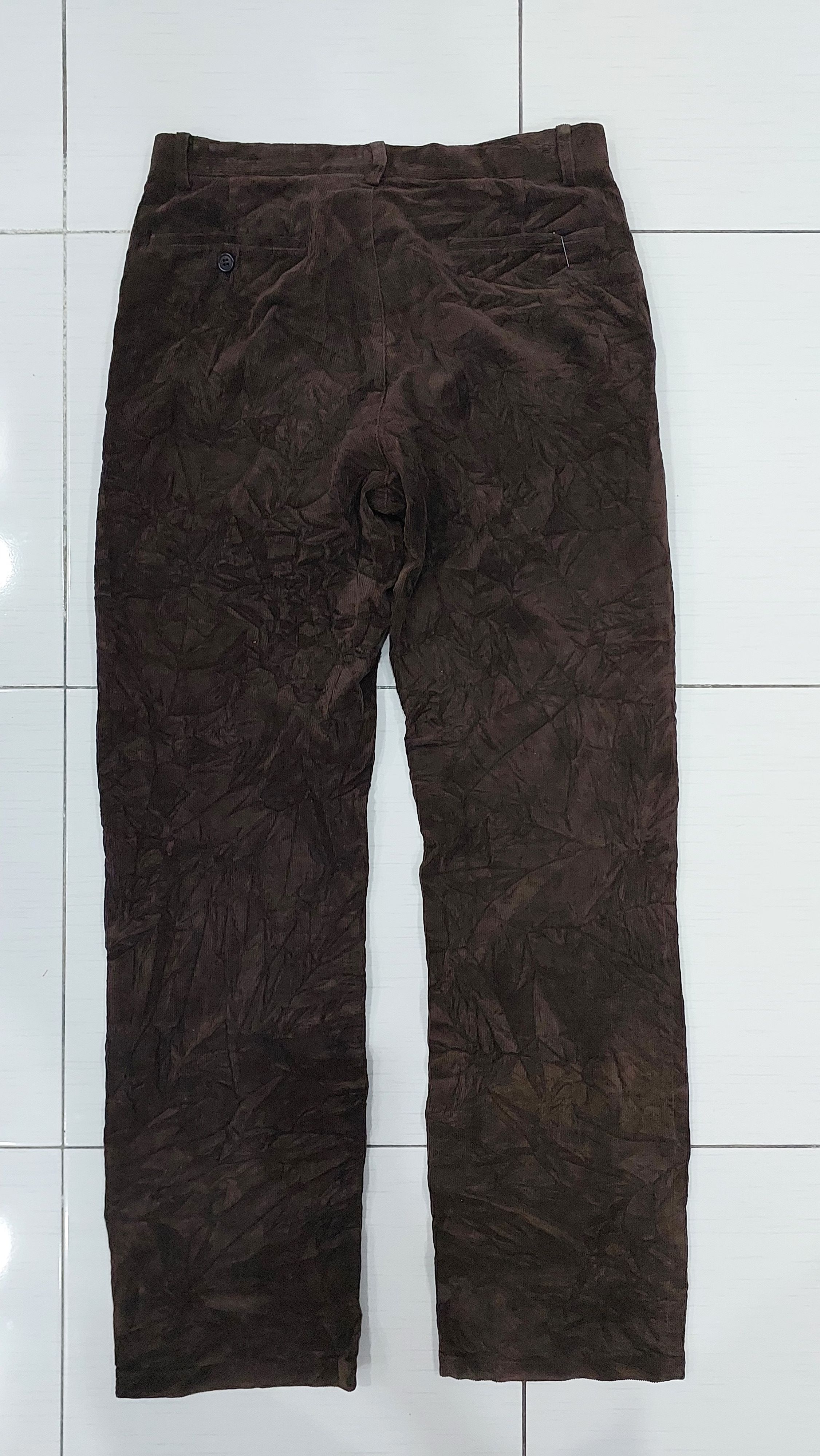 Yohji Yamamoto A.A.R YOHJI DESIGN STUDIO YOHJI YAMAMOTO CORDUROY PANT Size US 31 - 3 Thumbnail