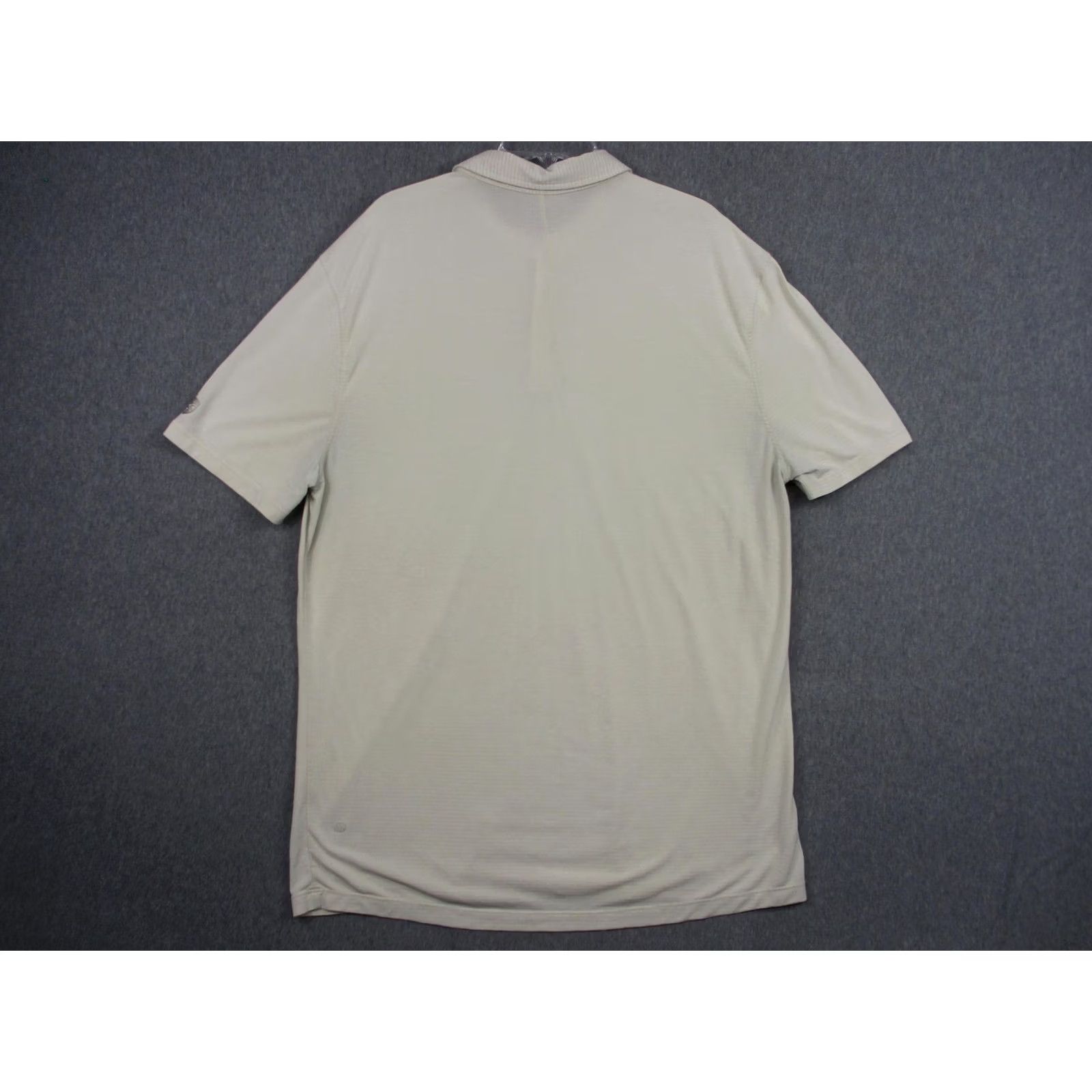 Lululemon Lululemon Polo Shirt Mens XL Ivory Golf Crest Logo Performance Stretch Shirt Size US XL / EU 56 / 4 - 4 Thumbnail