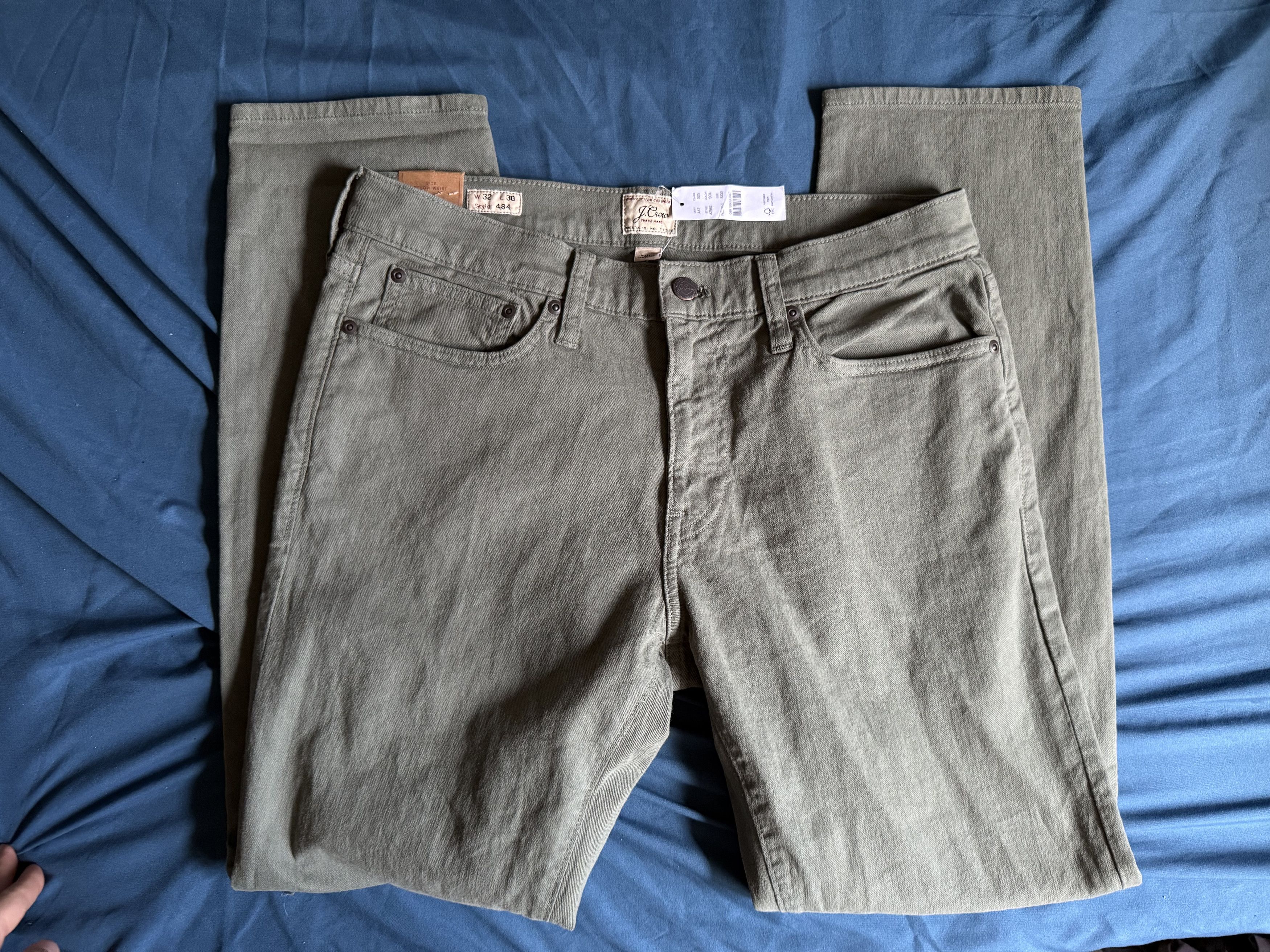 J.Crew J. Crew 484 Slim Fit Garment Dyed Pant 32x30 $118 Size US 32 / EU 48 - 3 Thumbnail
