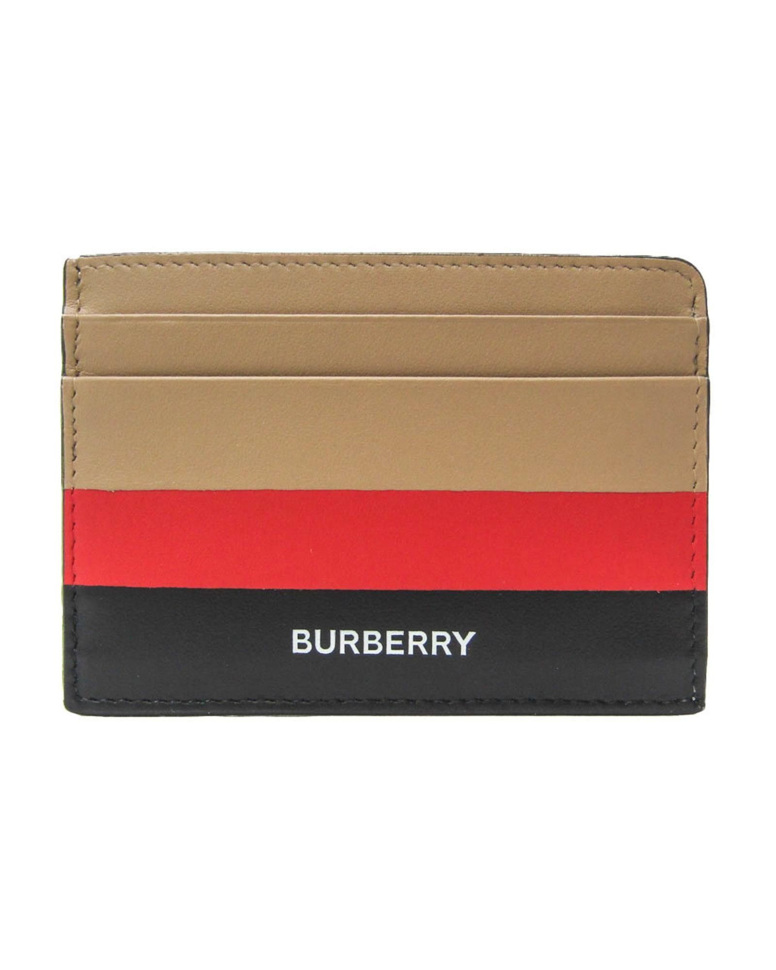 image of Burberry Multicolor Leather Cardholder, Women's