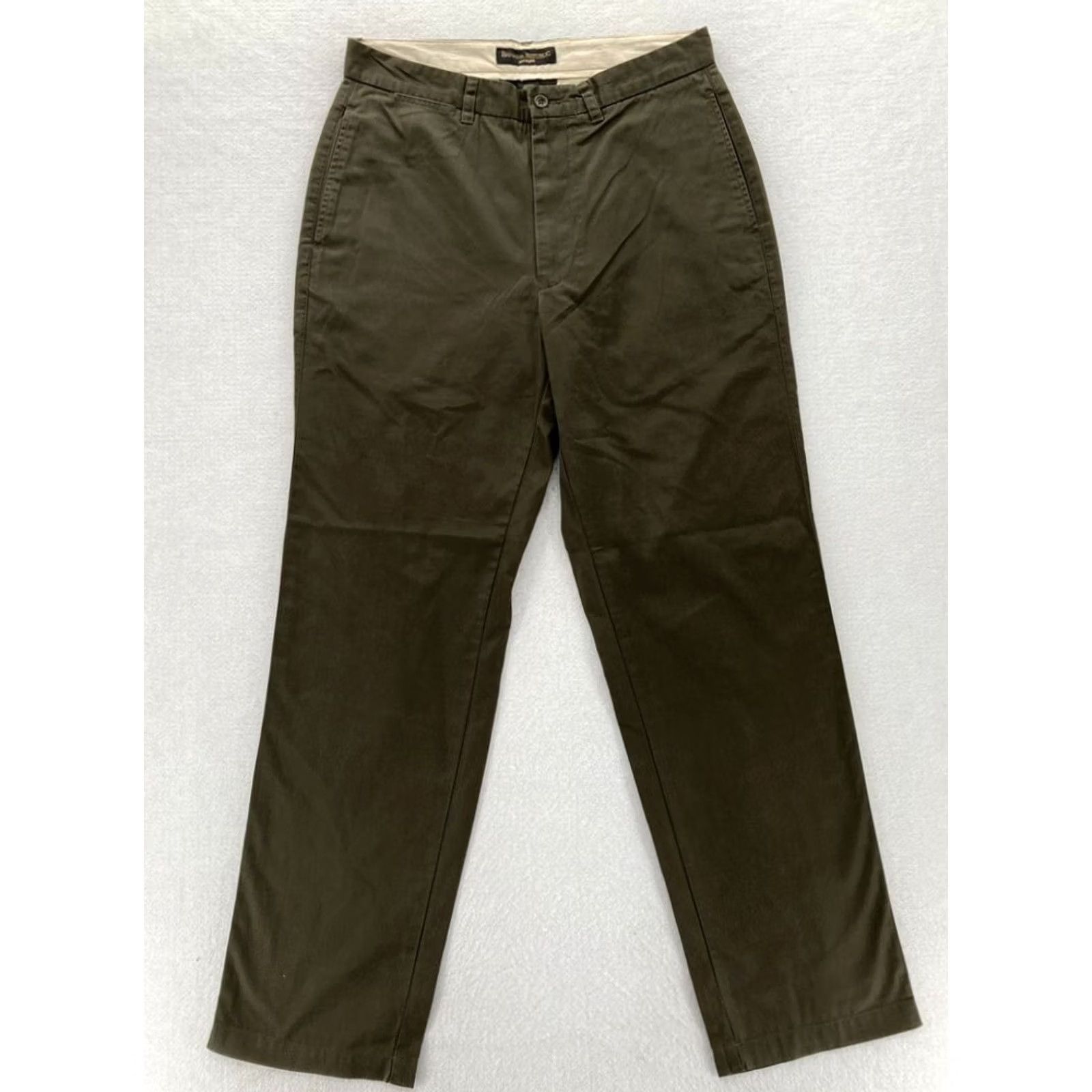Banana Republic Banana Republic Hacking Pants Mens 32x32 Green Straight Leg Chino Mid Rise NWT Size US 32 / EU 48 - 2 Thumbnail