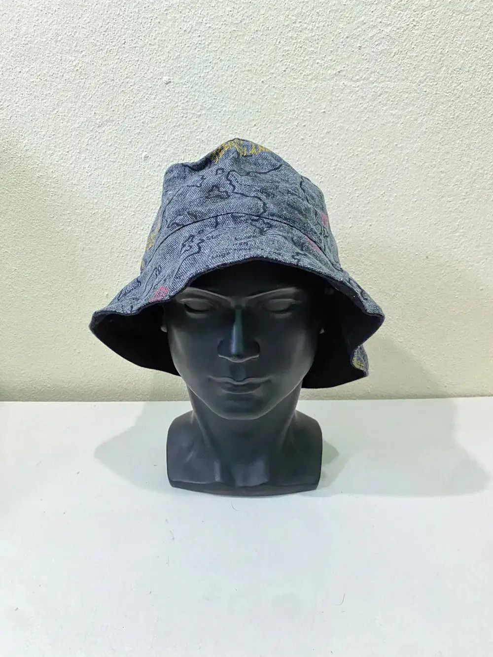 Japanese Brand × Vintage Japanese Brand Overprint Bucket Hat Size ONE SIZE - 3 Thumbnail