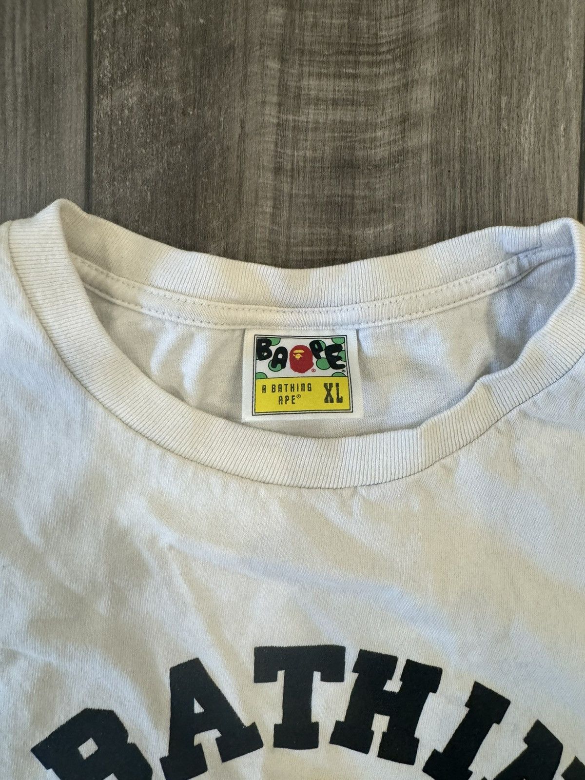 Bape 1st Camo College Tee Size US XL / EU 56 / 4 - 5 Thumbnail