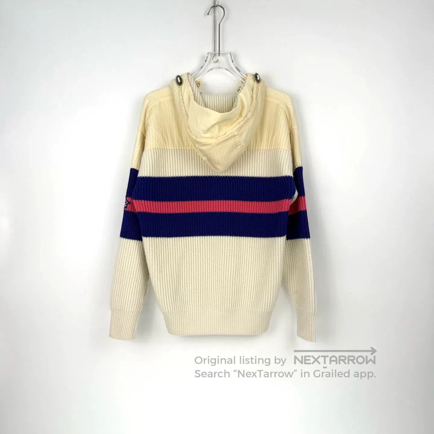 Louis Vuitton Louis Vuitton Beige Logo Wool Cashmere Sweater. Size US S / EU 44-46 / 1 - 4 Thumbnail
