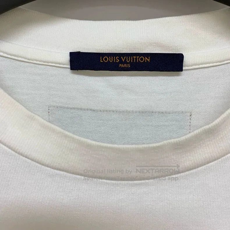 Louis Vuitton Louis Vuitton White Short Sleeve Top. Size US XXL / EU 58 / 5 - 3 Thumbnail