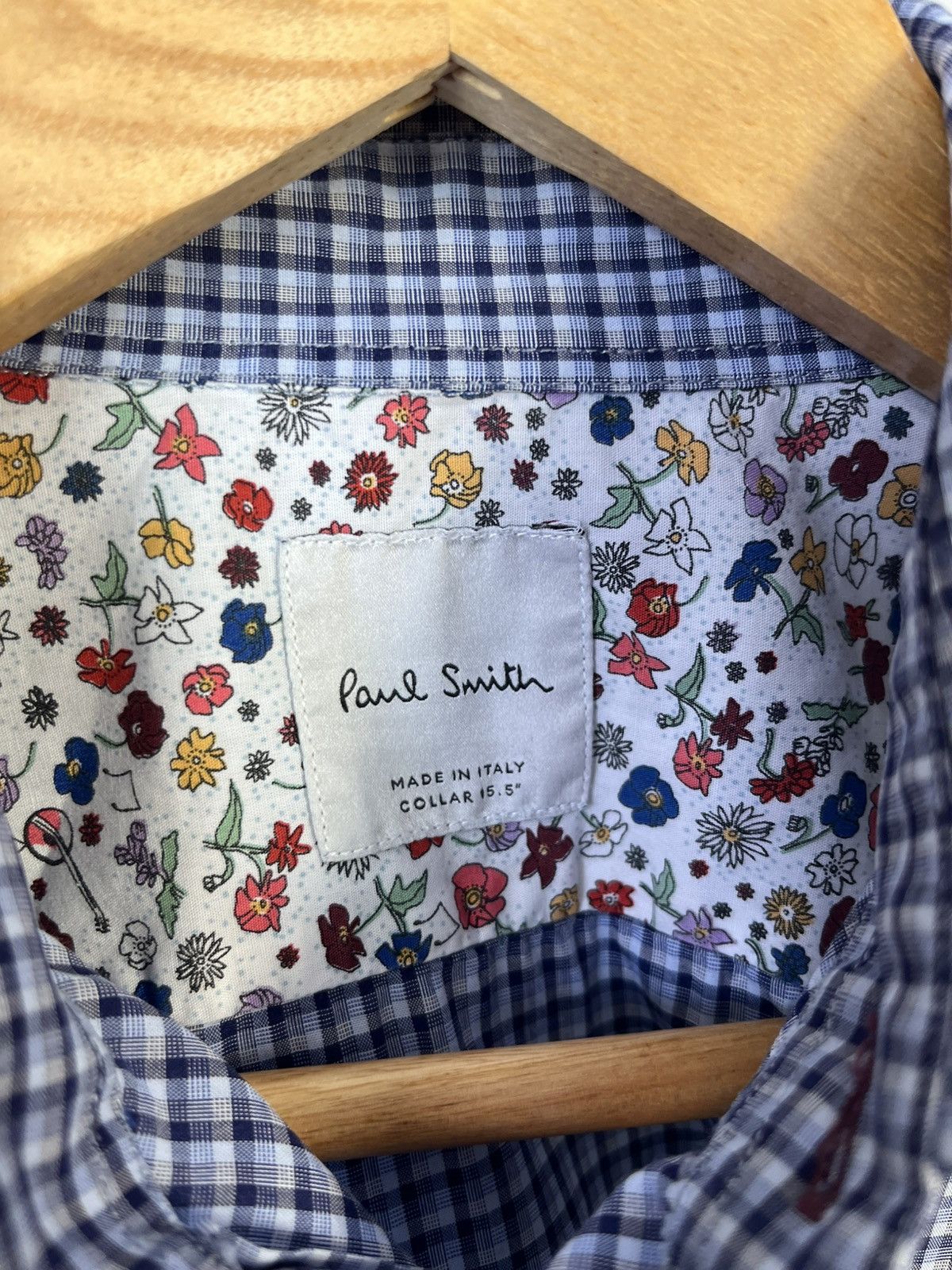 Paul Smith Paul Smith Luxury Cotton Long Sleeve Shirt Made in Italy Size US L / EU 52-54 / 3 - 7 Thumbnail