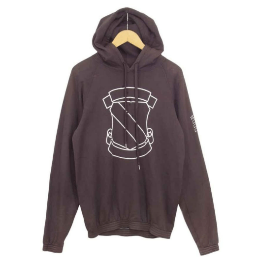 Number (N)ine number nine EMBLEM PIGMENT HOODIE | Grailed