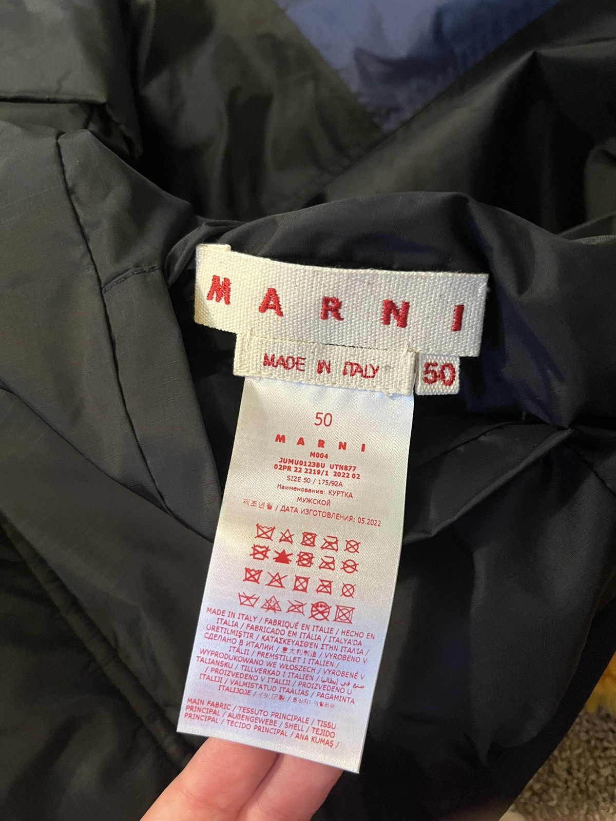 Marni Marni Colorblock Reversible Jacket Size US L / EU 52-54 / 3 - 5 Thumbnail