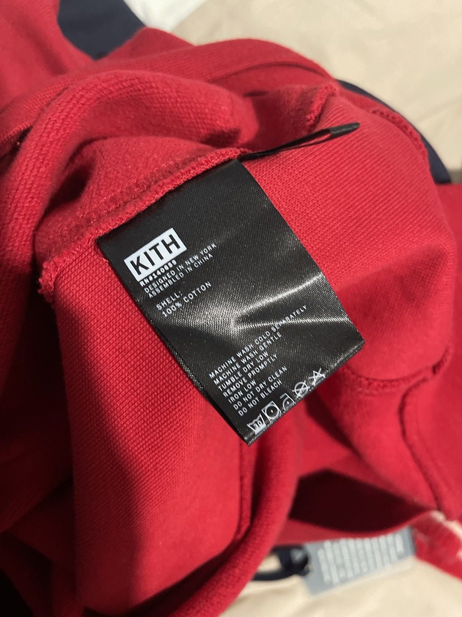 Kith Kith Williams III Contrast Hoodie - Chilli Pepper Size US M / EU 48-50 / 2 - 4 Thumbnail