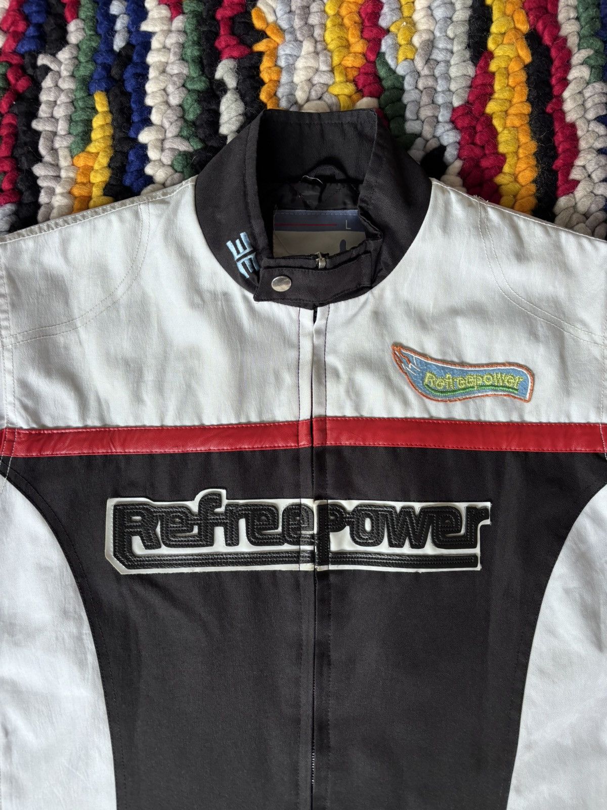 Vintage Vintage Refree Racing Jacket Size US L / EU 52-54 / 3 - 3 Thumbnail