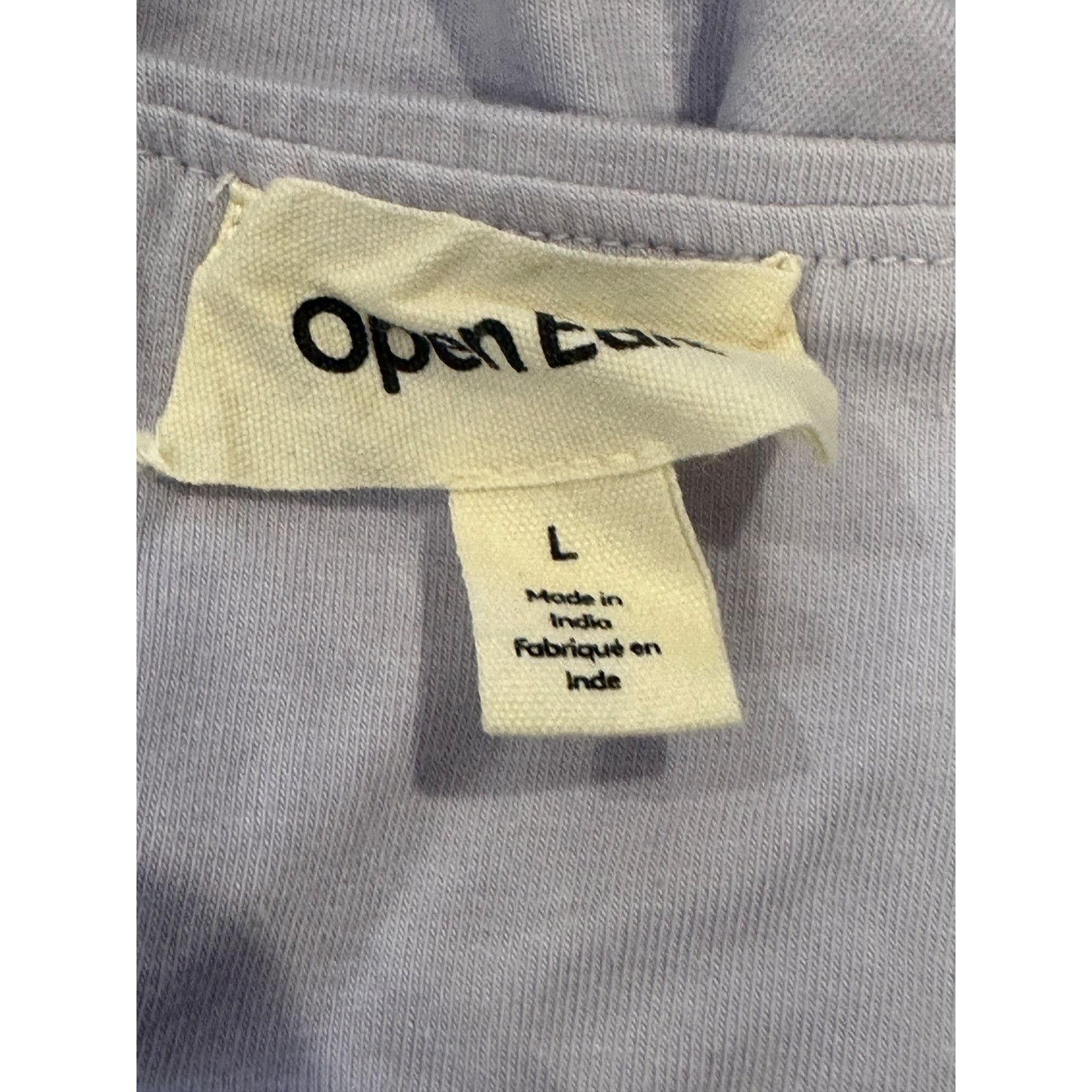 Other Open Edit Women's Lavender Purple Sleeveless Crop Tank Top L Size L / US 10 / IT 46 - 8 Thumbnail