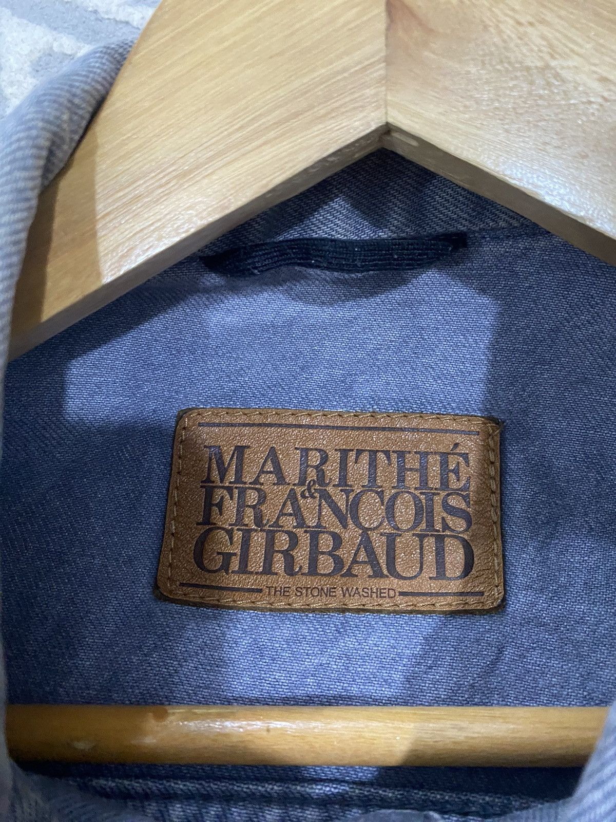 Japanese Brand Vintage Marithe Francois Girbaud Denim Jacket Stone Wash Size US M / EU 48-50 / 2 - 2 Thumbnail
