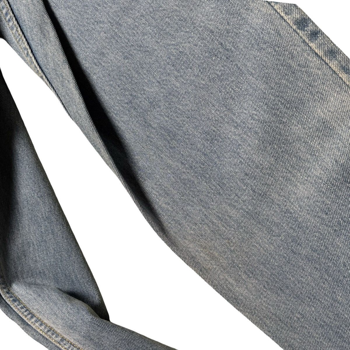 Levi's Vintage Y2K Levi's 550 Relaxed Tapered Light Wash Jeans Size 28" / US 6 / IT 42 - 3 Thumbnail