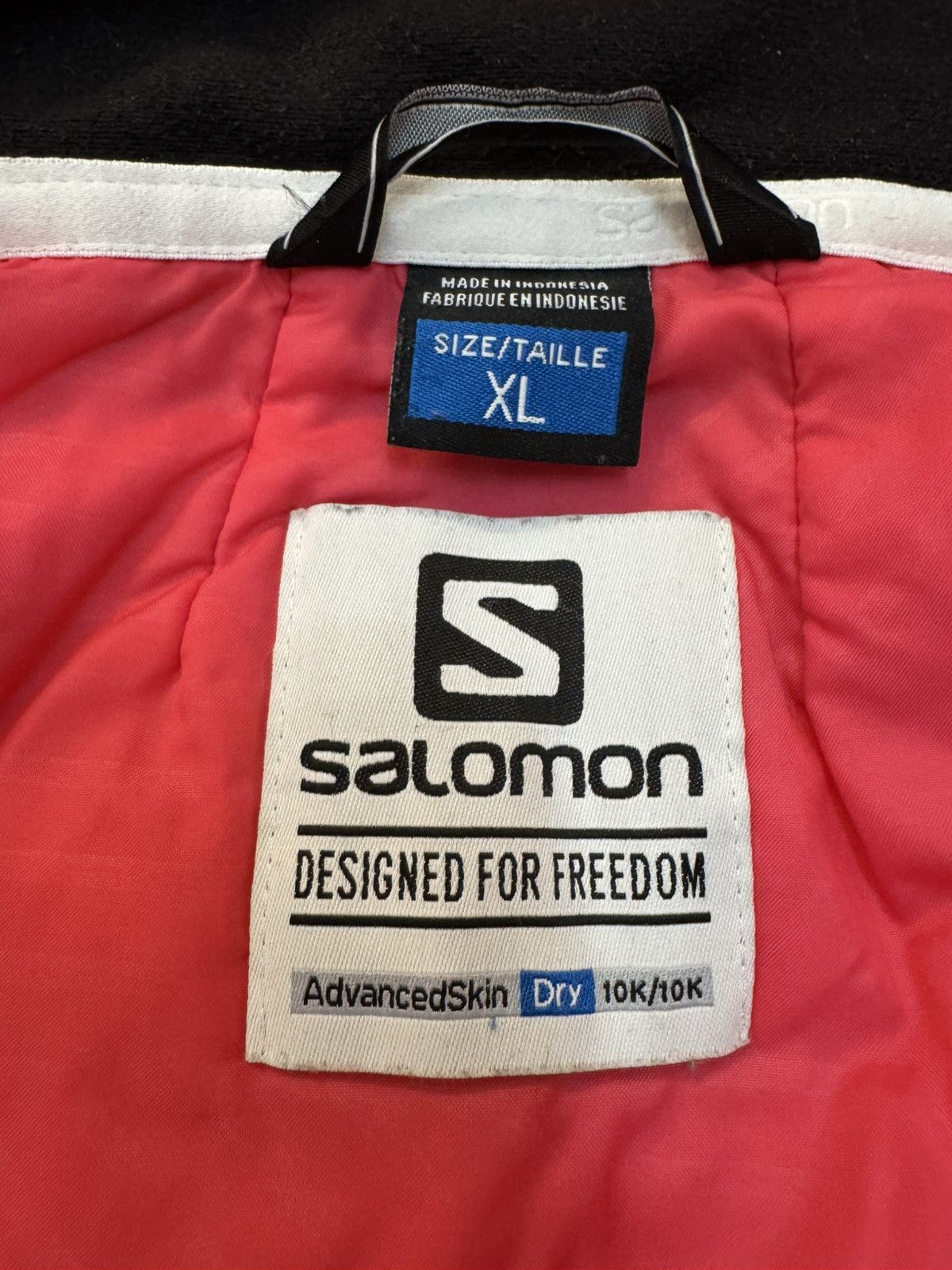 Salomon Salomon Advanced Dry Skin Ski Jacket Insulated size XL Size XL / US 12-14 / IT 48-50 - 13 Thumbnail