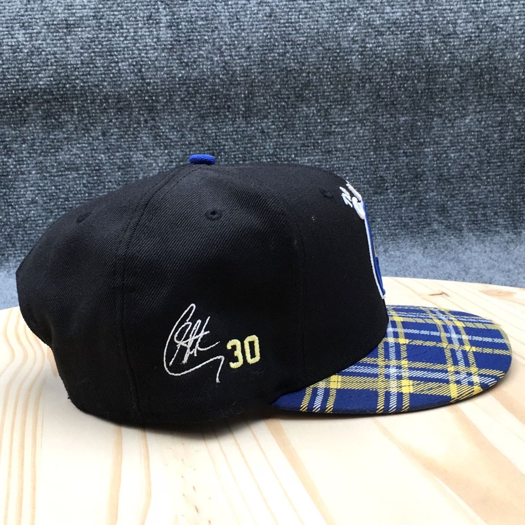 New Era Golden State Warriors New Era Snapback Hat Men Black OS Adjustable Flat Brim Size ONE SIZE - 7 Thumbnail