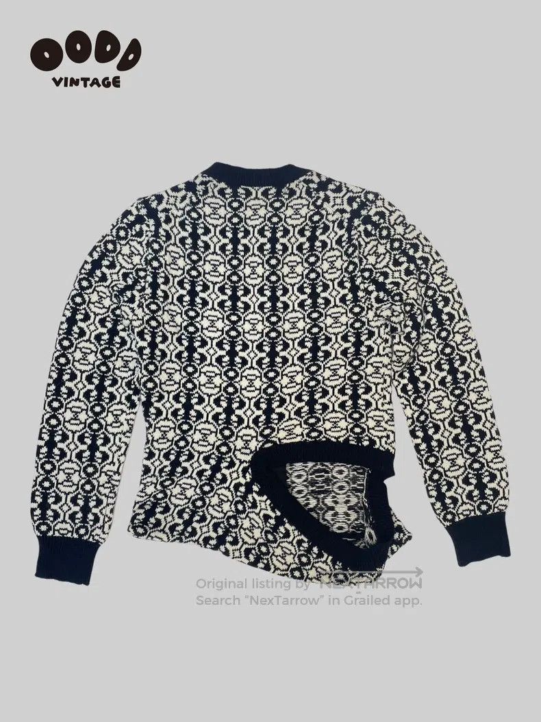 Comme des Garcons Comme Des Garcons Irregular Snowflake Knot Knit Cardigan Size S / US 4 / IT 40 - 2 Thumbnail