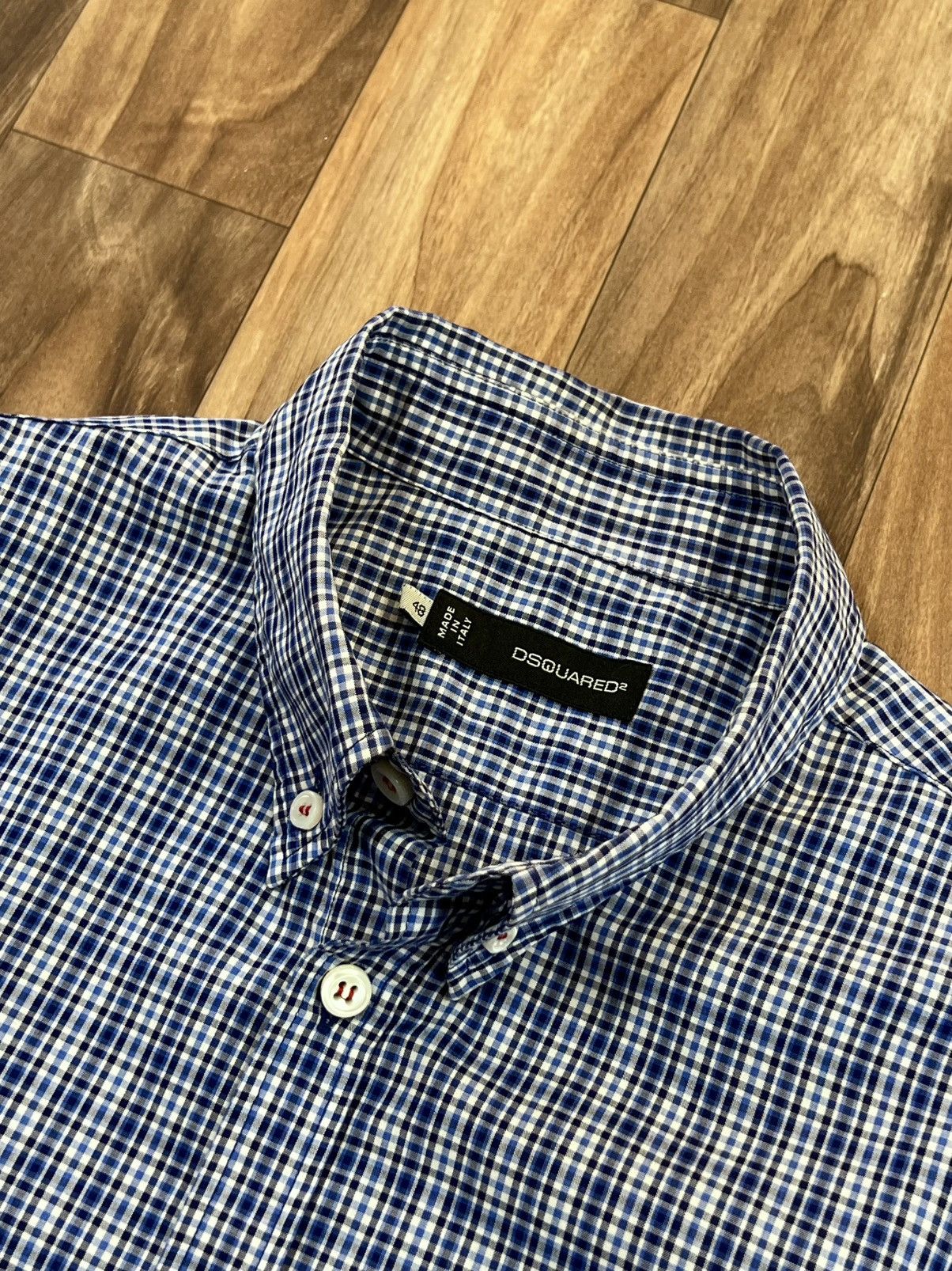 Dsquared2 Dsquared2 Checked Archive Shirt Koszula Hedi Slimane Italy Size US M / EU 48-50 / 2 - 4 Thumbnail