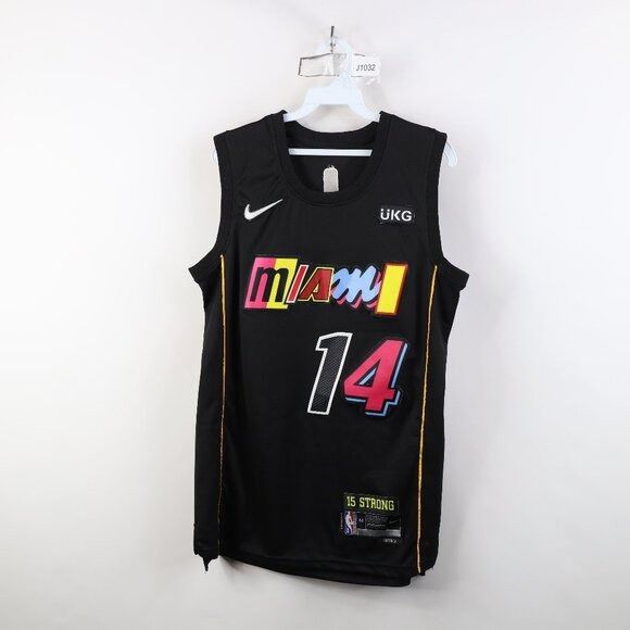Nike Nike Swingman Tyler Herro Miami Heat Basketball Jersey Size US L / EU 52-54 / 3 - 1 Thumbnail