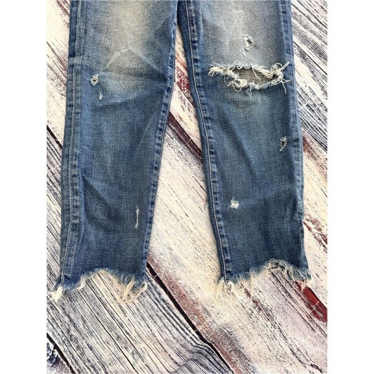MOUSSY Moussy Vintage Women’s Distressed Straight Slim Jeans Size 29" - 5 Thumbnail