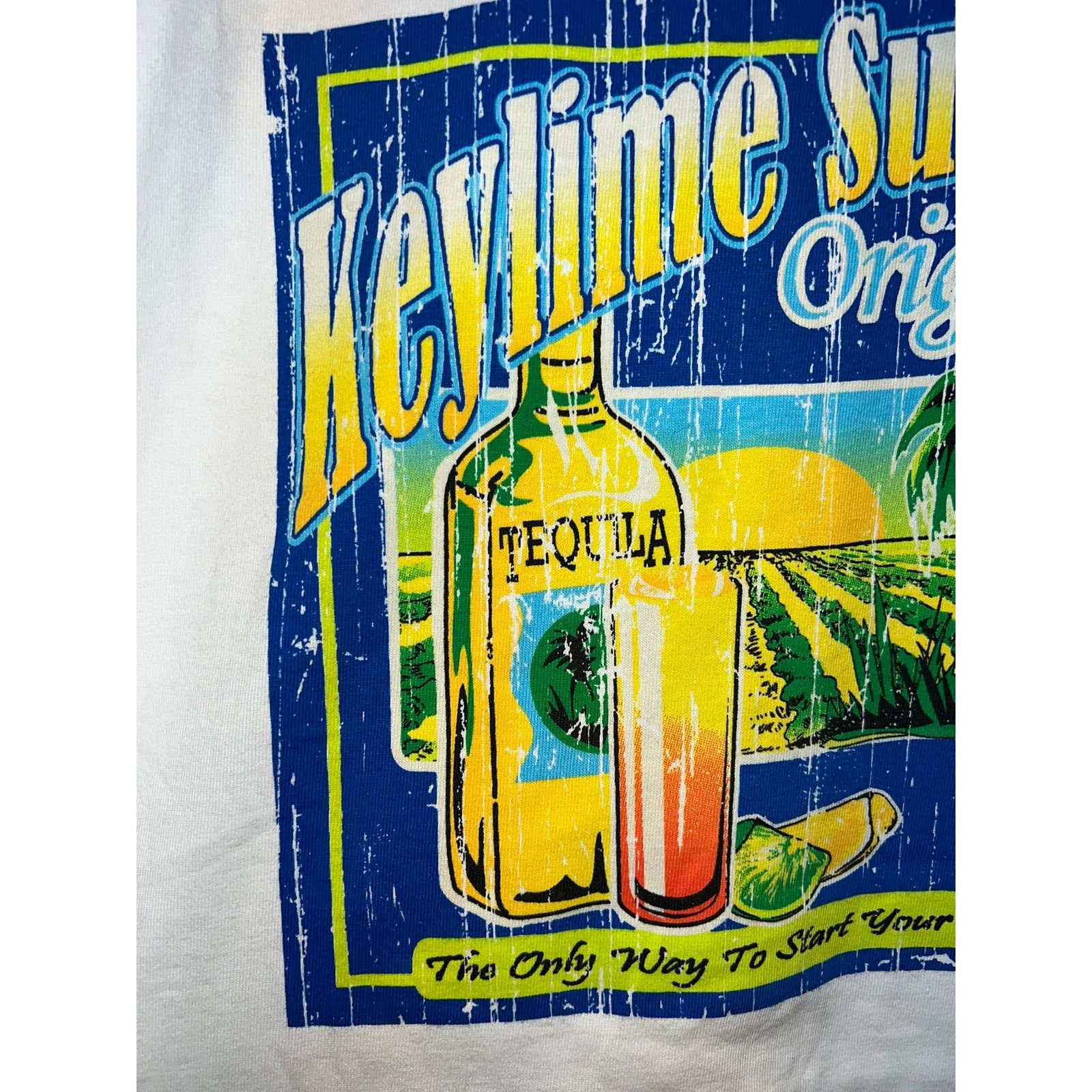Other Vintage Key West Shirt Crazy Shirts Keylime Sunrise Original Size US XXL / EU 58 / 5 - 9 Thumbnail