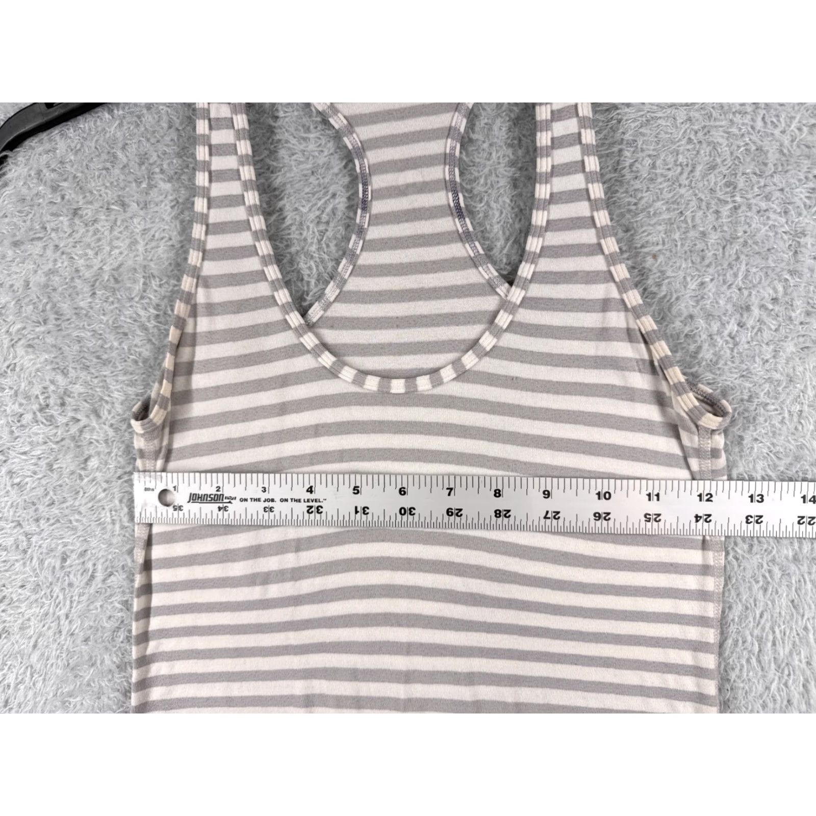 Lululemon Lululemon Shirt Women 2 Gray Sleeveless Racerback Tank Casual Basic All Seasons" Size XS / US 0-2 / IT 36-38 - 6 Thumbnail