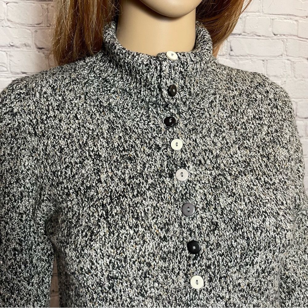 Other NWT New Petite Sophisticate Cotton Silk Blend Knit Grey Car Size XS / US 0-2 / IT 36-38 - 3 Thumbnail