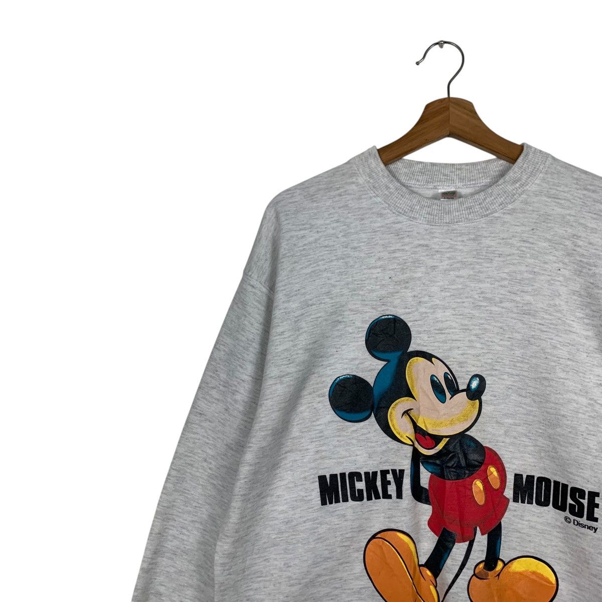 Disney DISNEY MICKEY MOUSE Graphics Printed Sweatshirt #1778-C79 Size US L / EU 52-54 / 3 - 7 Thumbnail