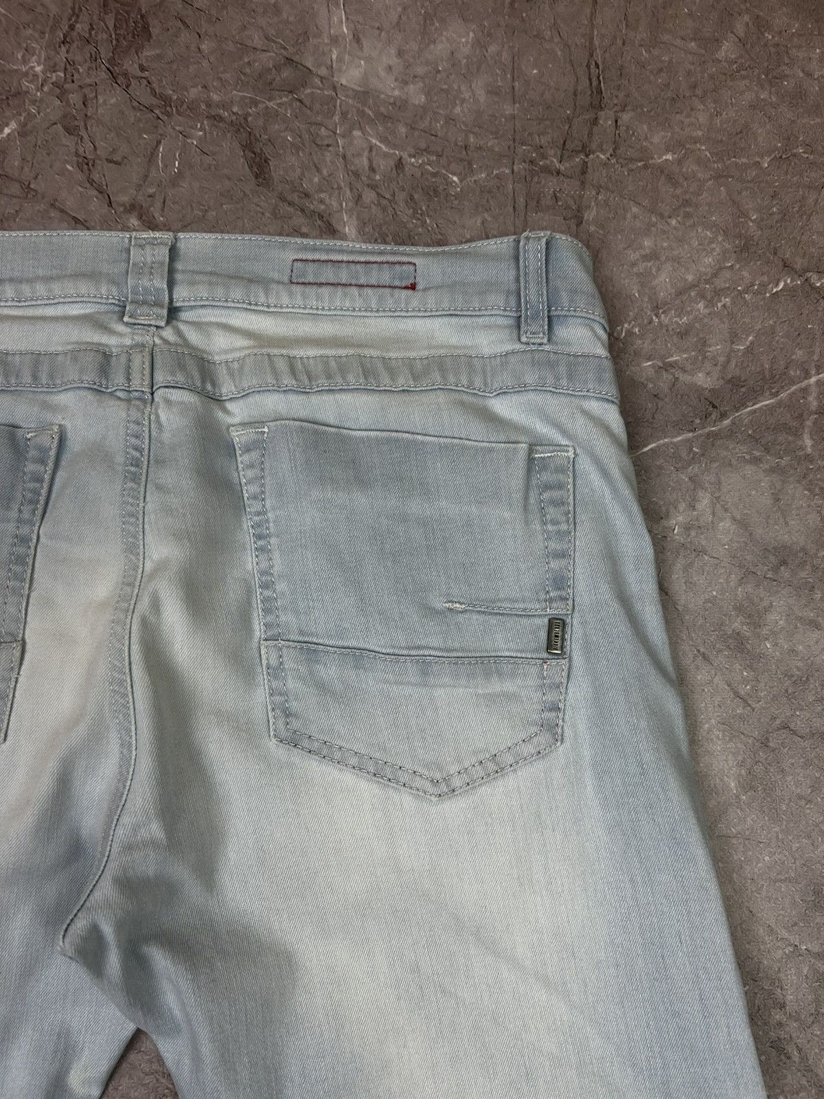 Dirk Bikkembergs Dirk Bikkembergs Biker Jeans Denim Pants Size US 33 - 11 Thumbnail