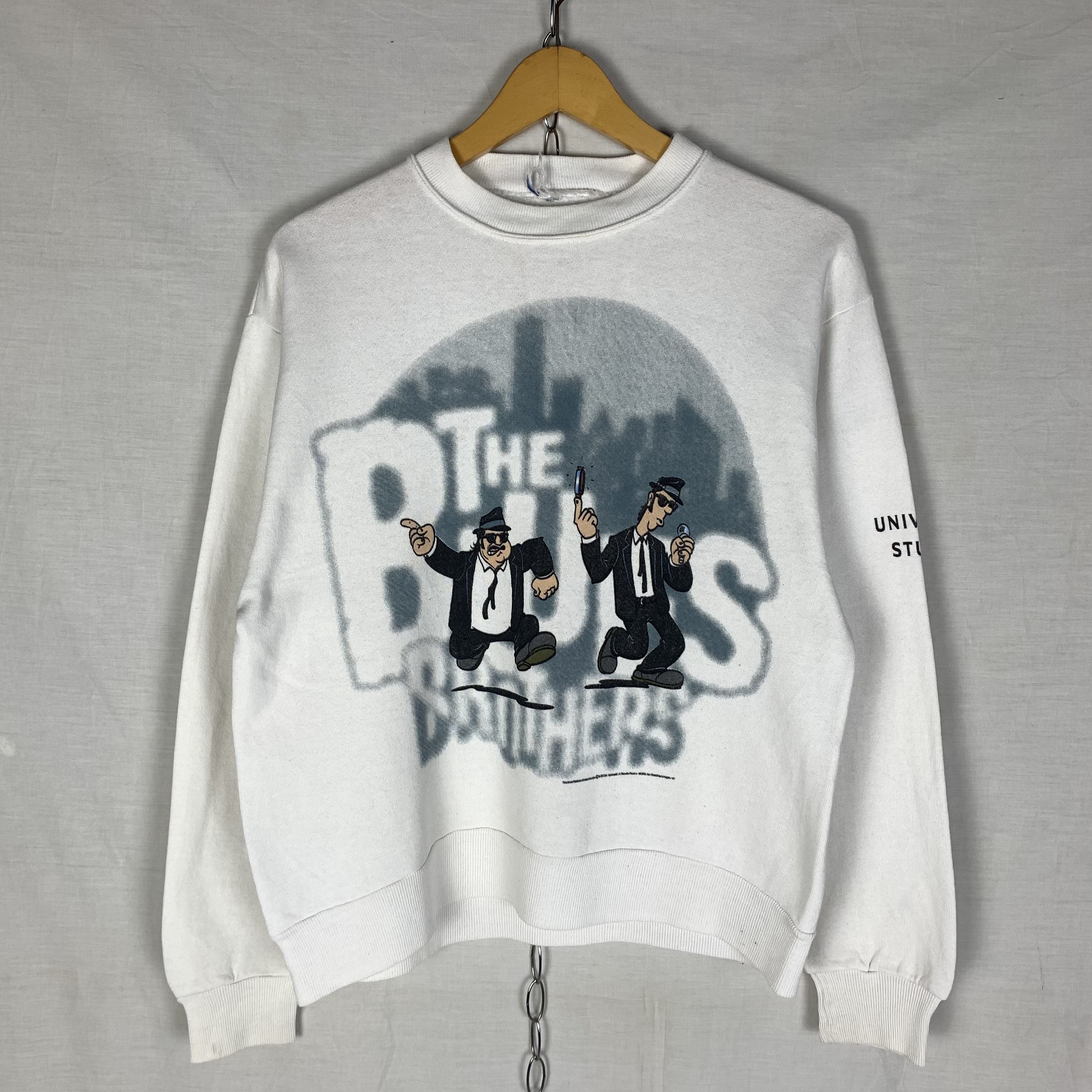 Vintage Vintage The Blues Brothers Movie Sweatshirt Crewneck Size US S / EU 44-46 / 1 - 1 Thumbnail