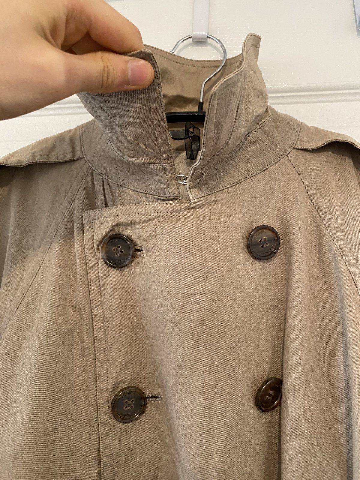 Dior Kris van assche era double breasted trench coat Size US M / EU 48-50 / 2 - 18 Thumbnail