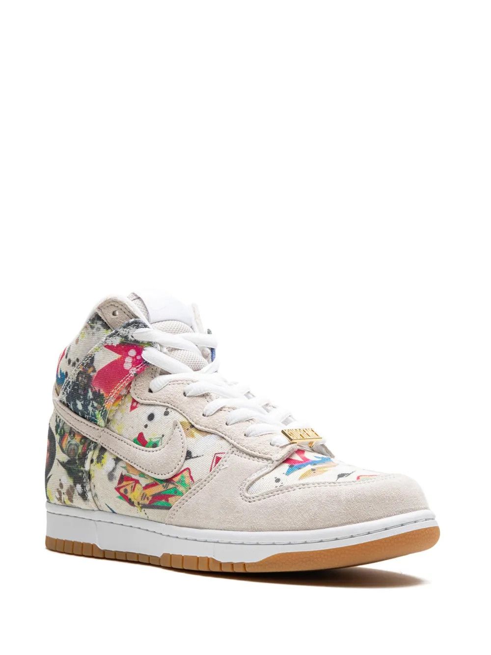 Nike × Supreme Nike x Supreme SB Dunk High "Rammellzee" Size US 12 / EU 45 - 2 Thumbnail