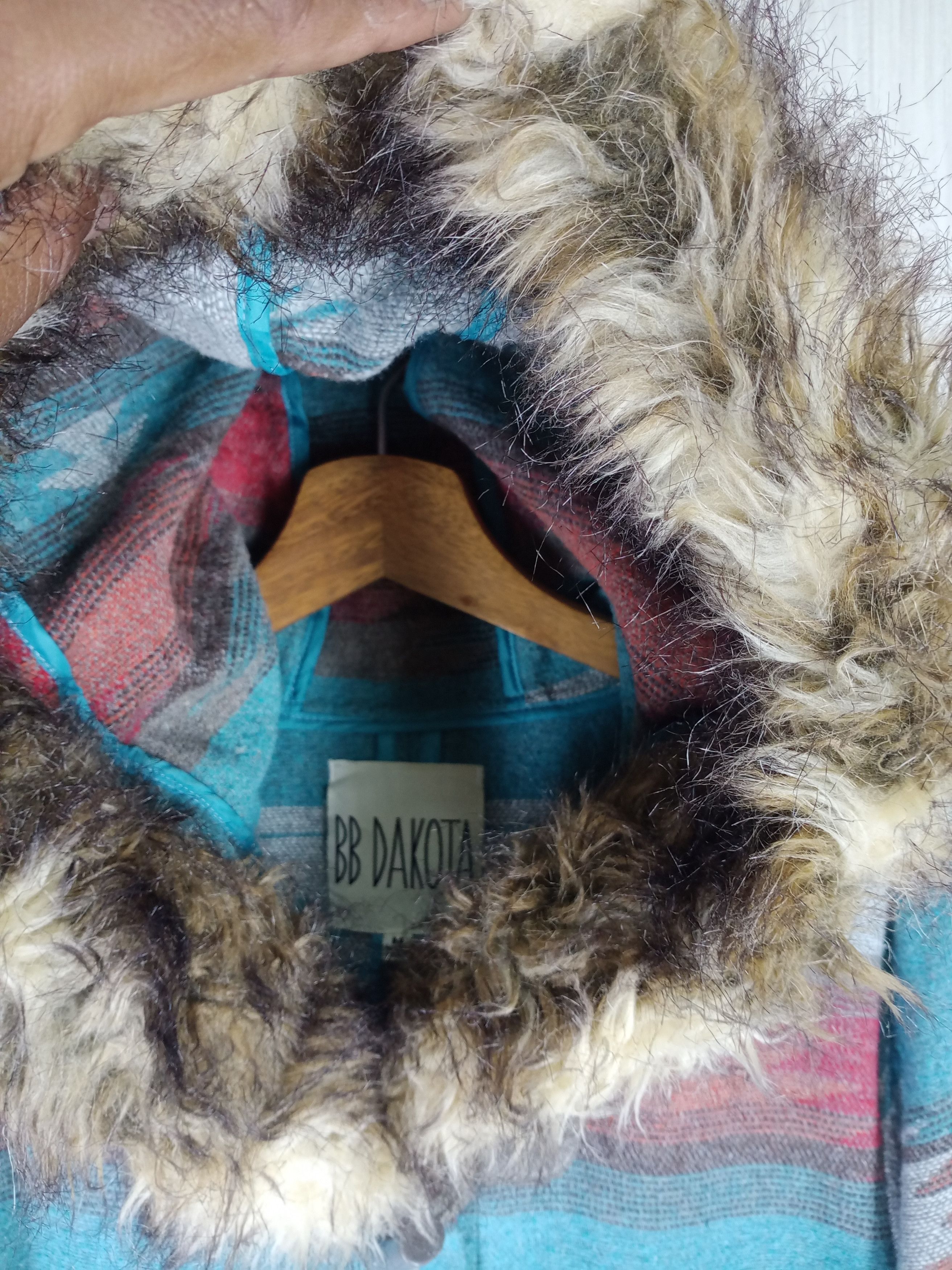 Dakota Grizzly Rare Vintage BB Dakota Navajo Hoodie Long Jacket Size US S / EU 44-46 / 1 - 11 Thumbnail