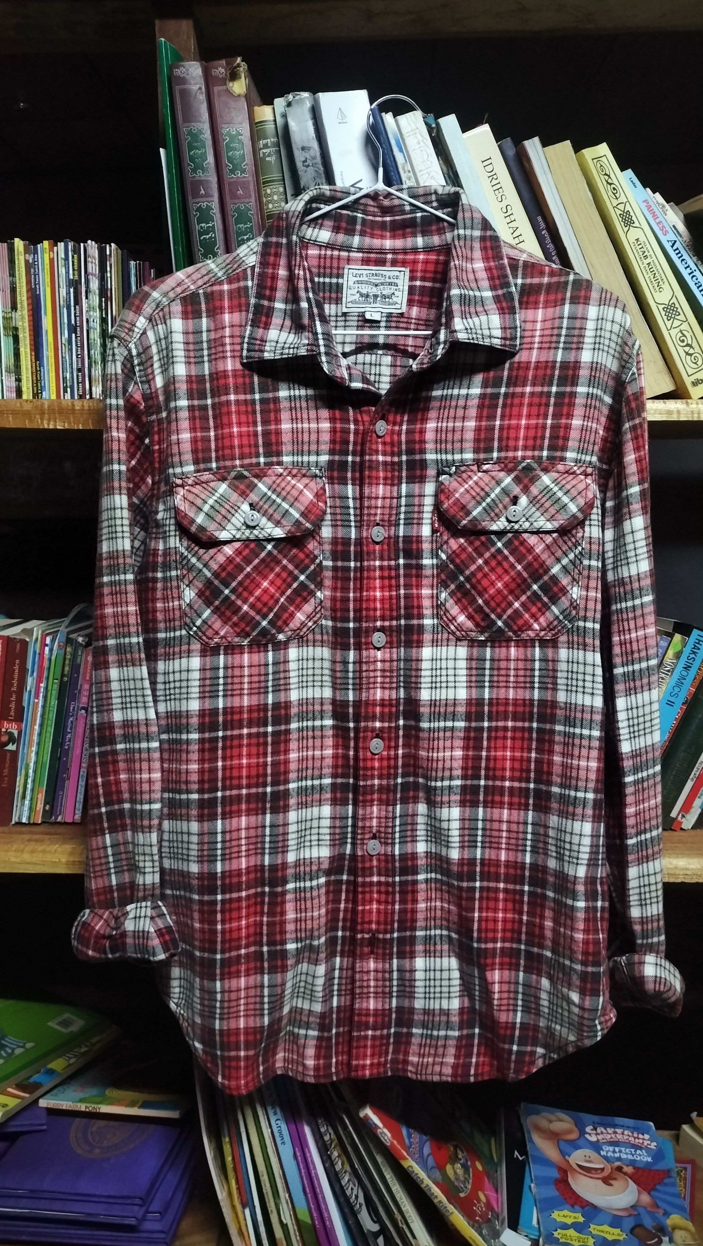 Levi's Vintage Clothing Vintage Levis Western Shirts Double Pocket Cowboy Size US L / EU 52-54 / 3 - 1 Thumbnail