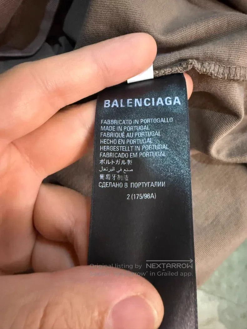 Balenciaga Balenciaga Short-sleeve T-shirt Size US M / EU 48-50 / 2 - 6 Thumbnail