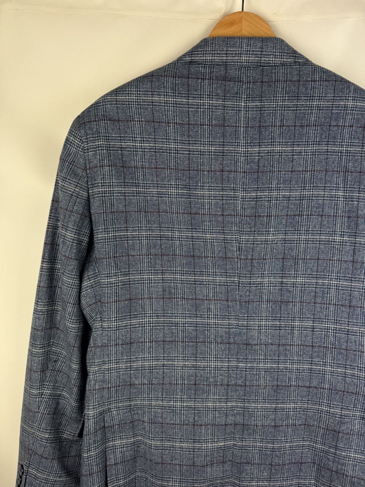 Hackett Hackett Cotton Linen Strch Pow CC Half Lined Blazer Jacket Size 40R - 15 Thumbnail