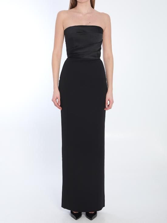 ワンピース SOLACE LONDON Women Mid Skirts OS44044BLACK Black Solace London SOLACE LONDON Women Mid Skirts OS44044 BLACK