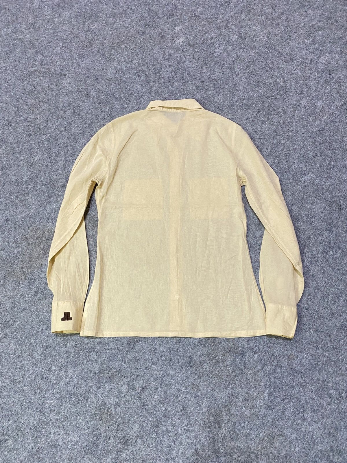 Lanvin 1980s Vintage Lanvin Silk Shirt Size XS / US 0-2 / IT 36-38 - 8 Thumbnail