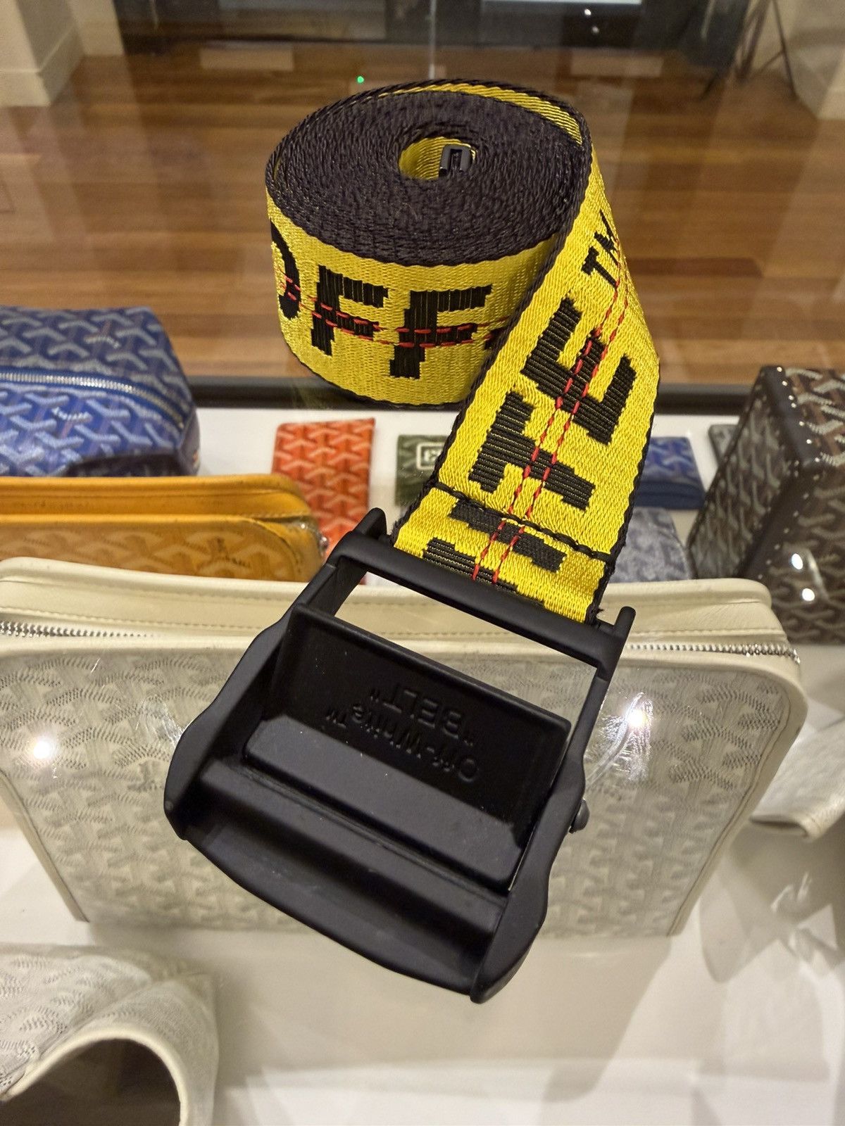 Off-White Off-White Tape Utility Belt Size ONE SIZE - 1 Thumbnail
