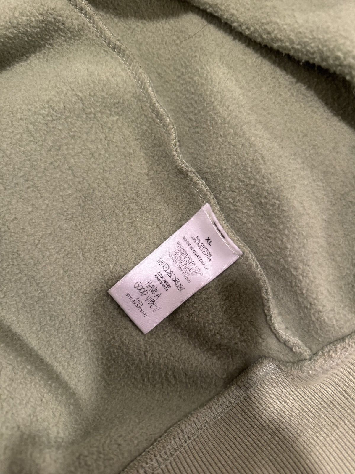Stussy Stussy world tour zip hoodie moss Size US XL / EU 56 / 4 - 3 Thumbnail