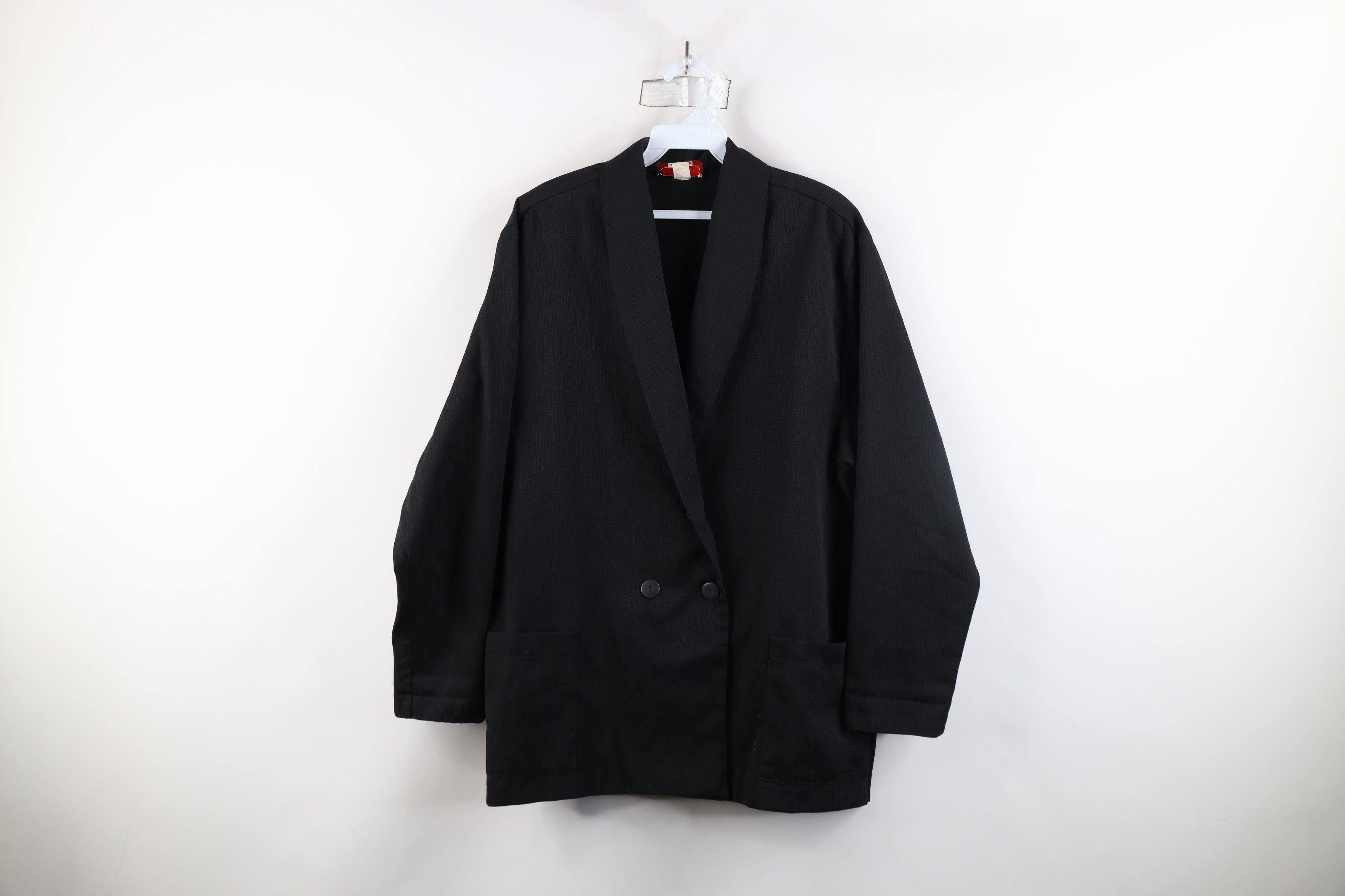 Vintage Vintage 80s Streetwear Breasted Suit Coat Blazer Jacket USA Size XXL / US 16-18 / IT 52-54 - 1 Thumbnail