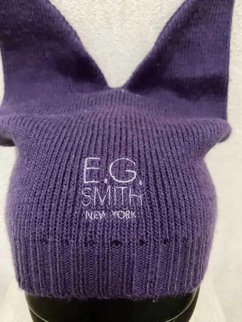 Vintage Rare E.G Smith New York Devil Horn Beanie Hat Size ONE SIZE - 5 Thumbnail