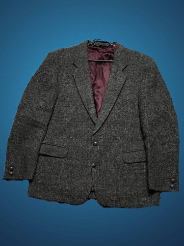 Harris Tweed Luxury Harris Tweed Y2K Blazer 56R Size 54R - 1 Thumbnail