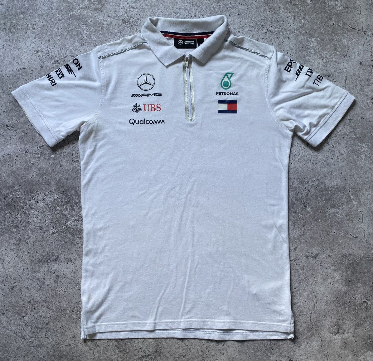 Mercedes-Benz Mercedes AMG Petronas Racing Polo Shirt Formula 1 Racing F1 Size US M / EU 48-50 / 2 - 1 Thumbnail